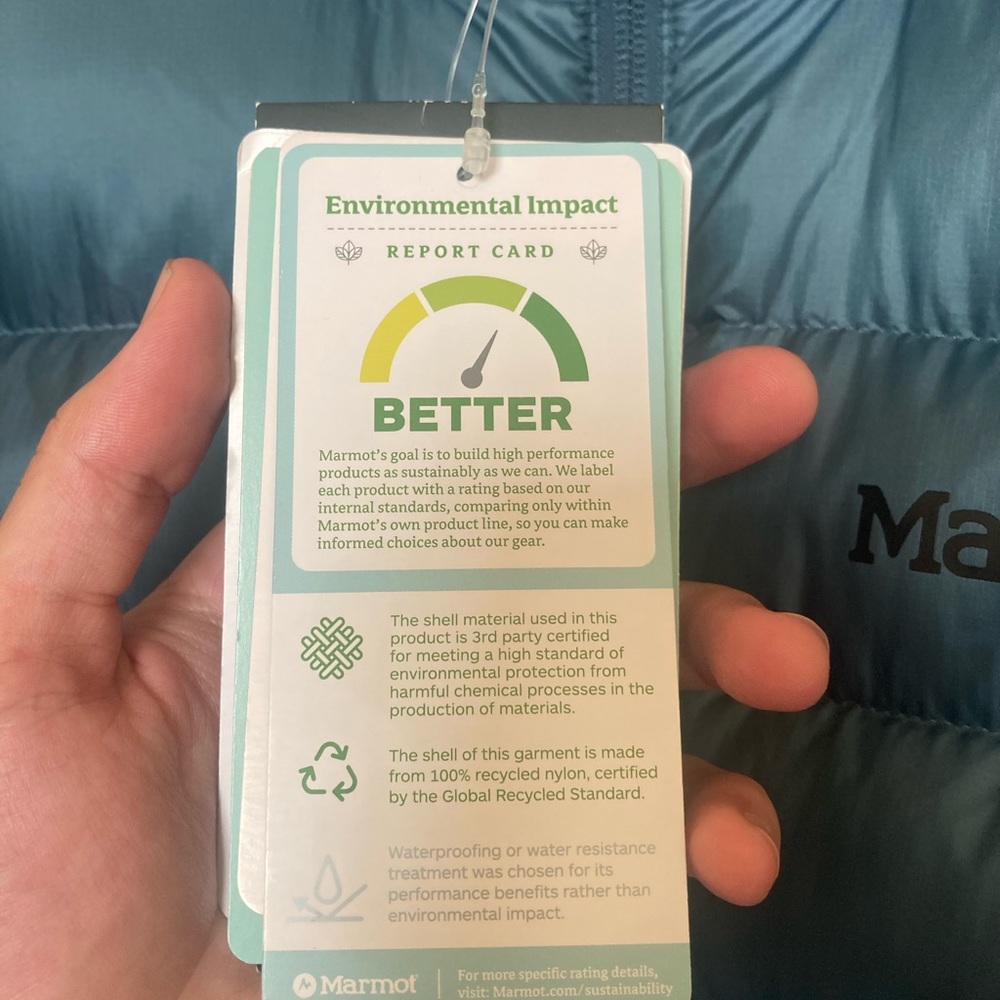 Marmot Down Jacket - Picture 10 of 11